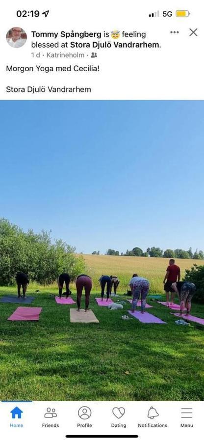 Stora Djuloe Vandrarhem Katrineholm Exteriér fotografie